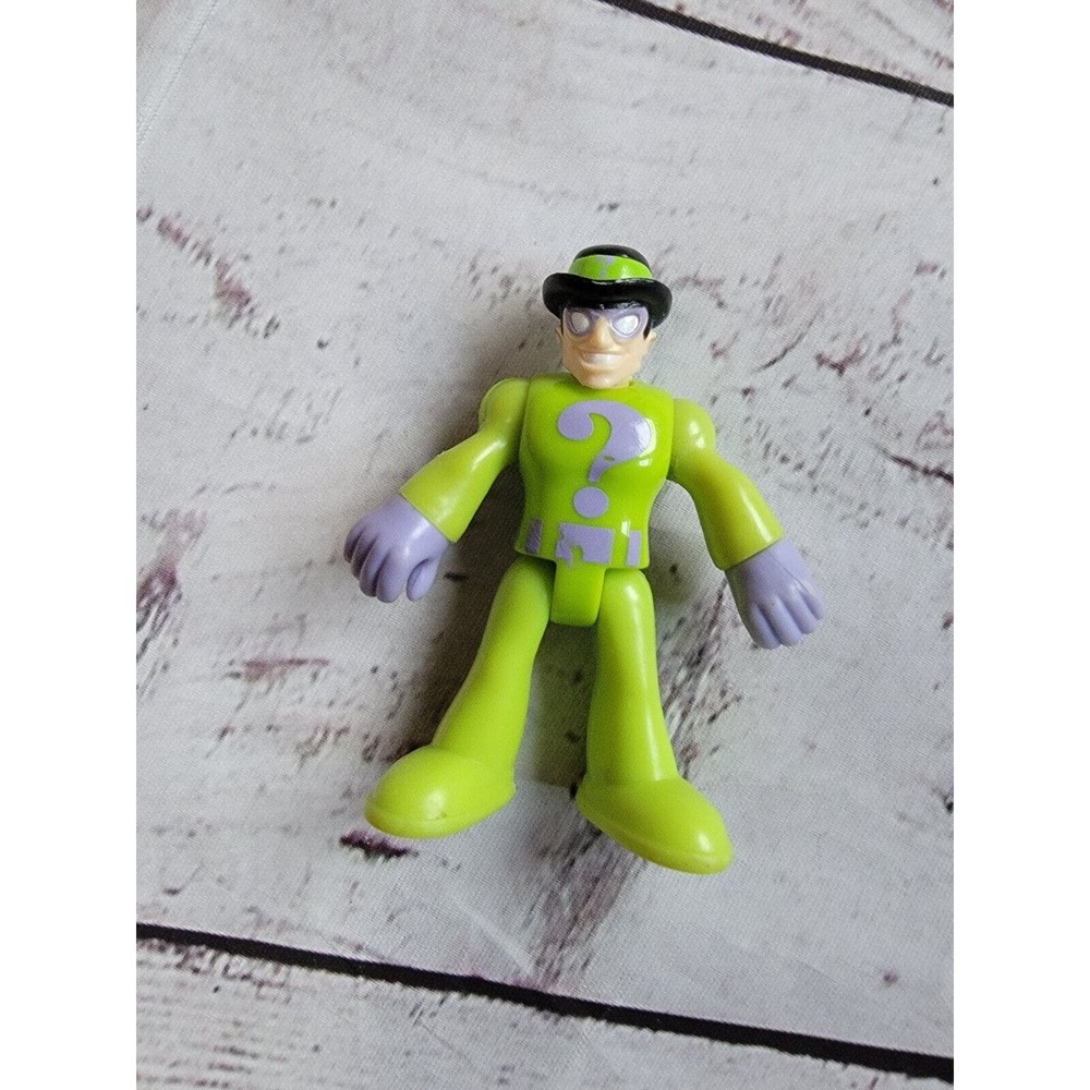 IMAGINEXT RIDDLER FIGURE BATMAN VILLAIN DC SUPER FRIENDS FISHER PRICE